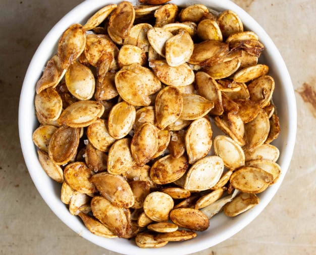 how to roast squash seeds