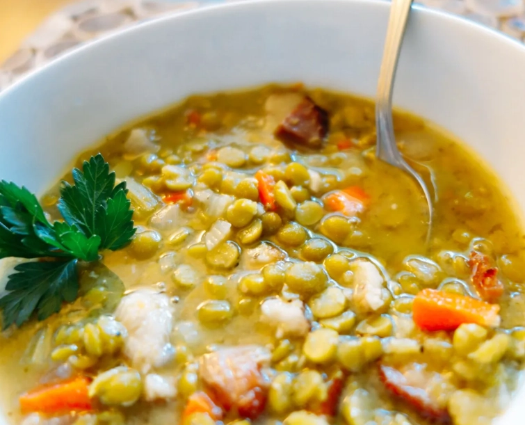 calories in split pea soup