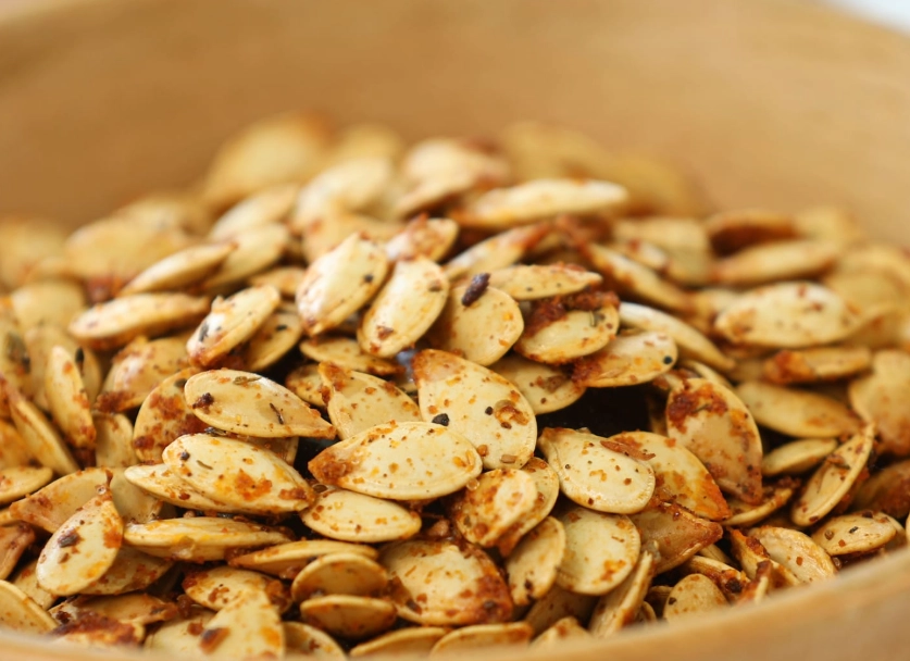 roasting pumpkin seeds