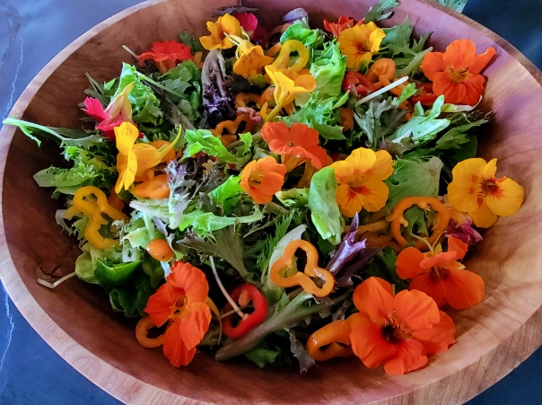 edible flowers recipes
