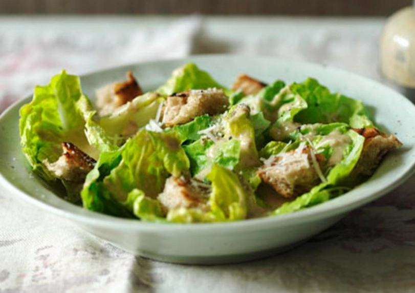 healthy caesar salad