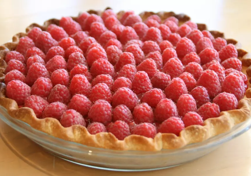 easy raspberry pie