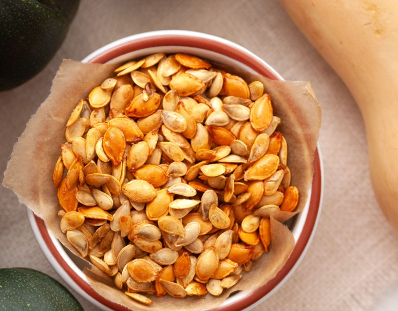 how to roast squash seeds