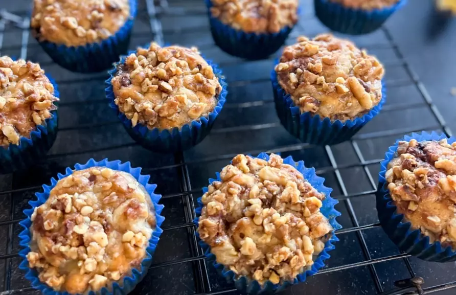 healthy banana nut muffin recipe
