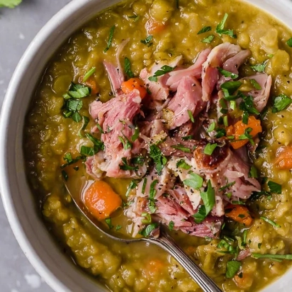 low calorie split pea soup recipe