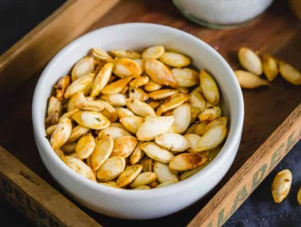 roasted squash seeds