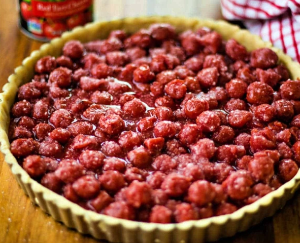 how to make sour cherry tart