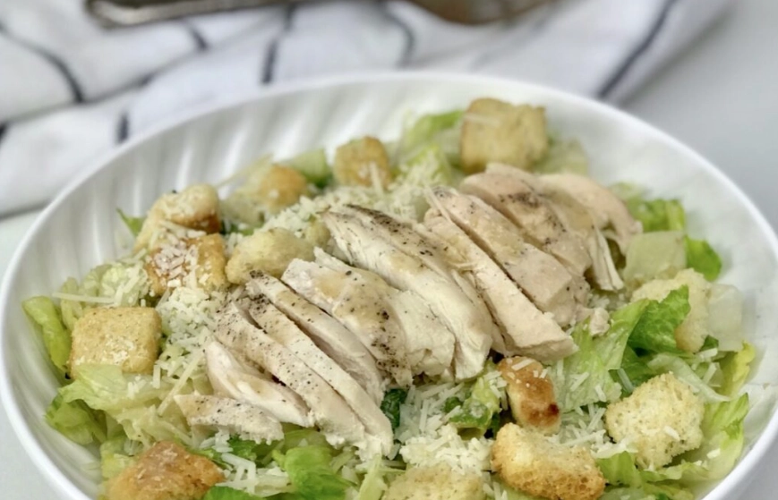 healthy caesar salad
