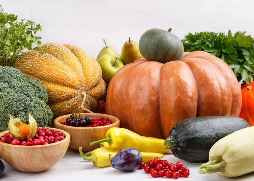 in season vegetables