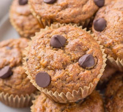 low calorie banana muffins
