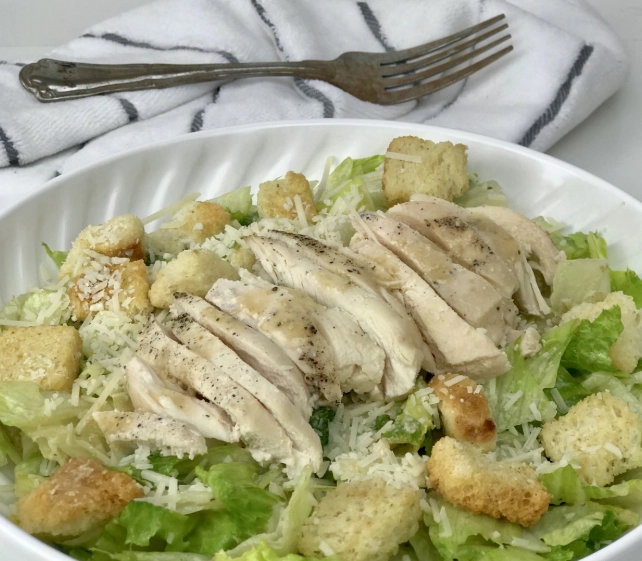 how many calories in a caesar dressing