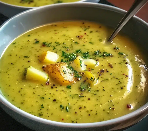 zucchini and potato soup