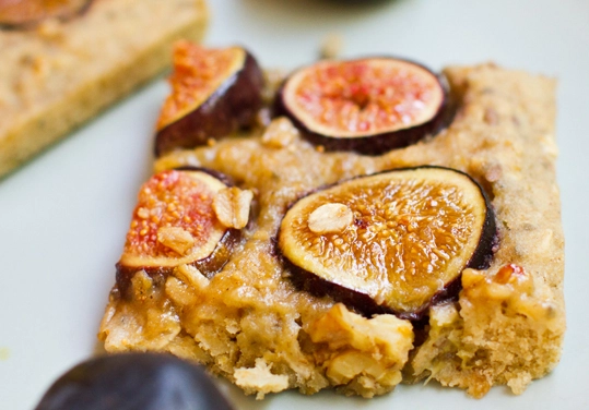 healthy fig bars