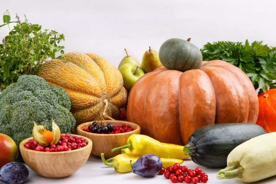 in season fruits and vegetables