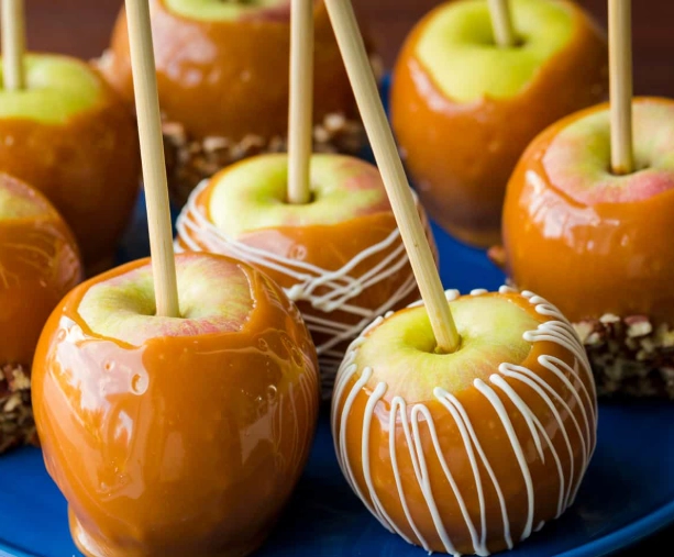 caramel apples