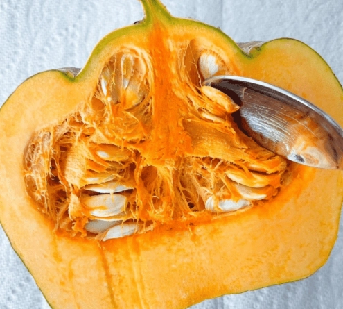 roasting buttercup squash seeds