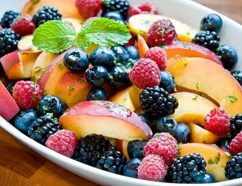 what goes with peaches