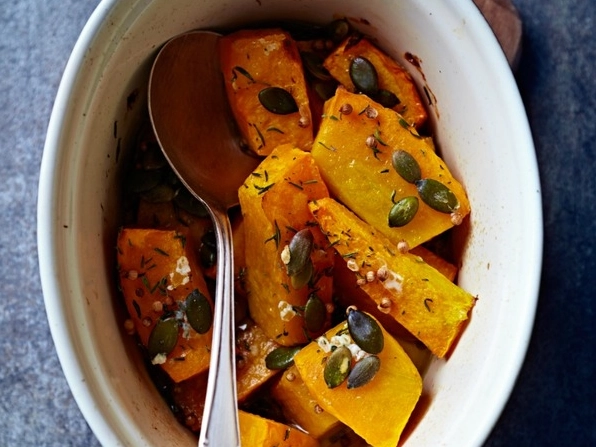 roasted squash seeds recipe