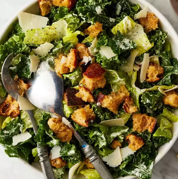 low calorie caesar salad