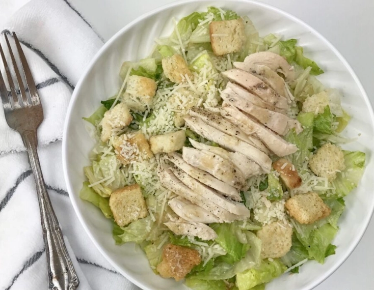 calories in chicken caesar salad calories in chicken caesar salad