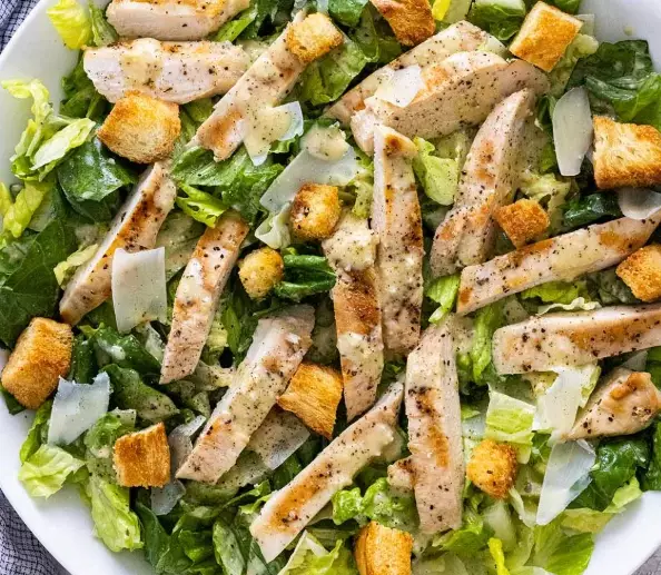 healthy chicken caesar salad healthy chicken caesar salad