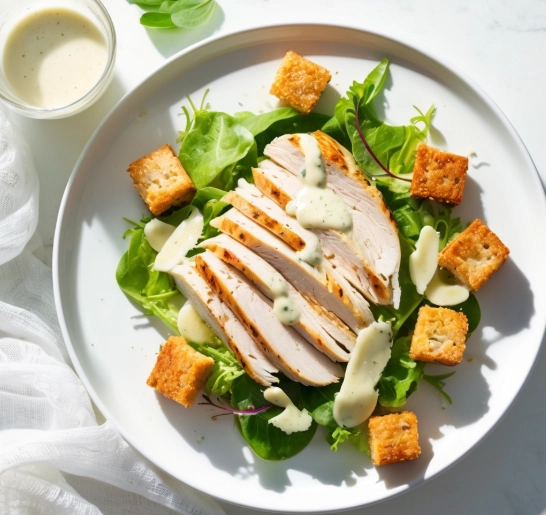 chicken caesar salad calories chicken caesar salad calories