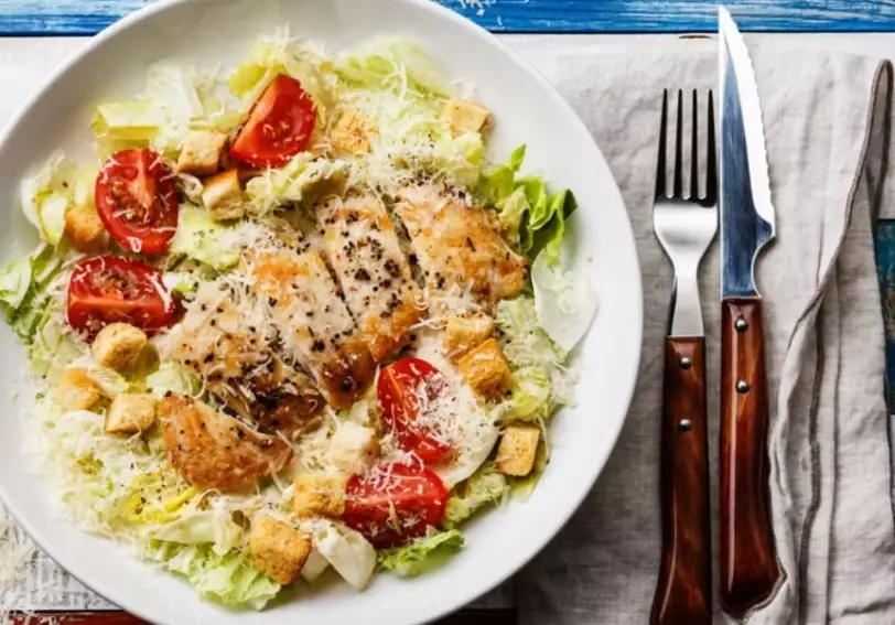 healthy Caesar salad healthy Caesar salad