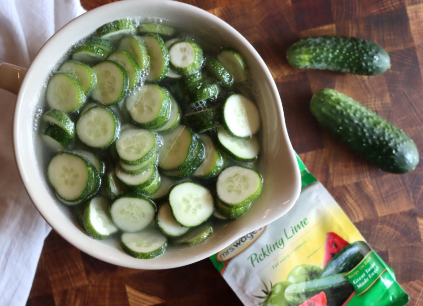 Old fashioned pickling cucumbers