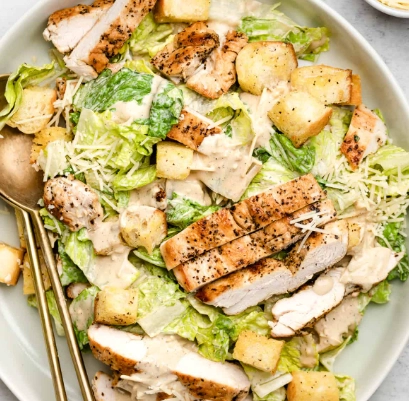 healthy Caesar salad healthy Caesar salad