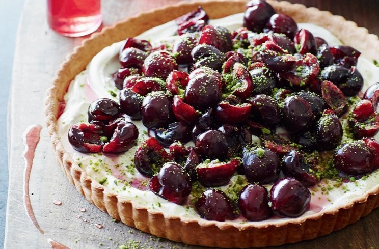 easy cherry tart